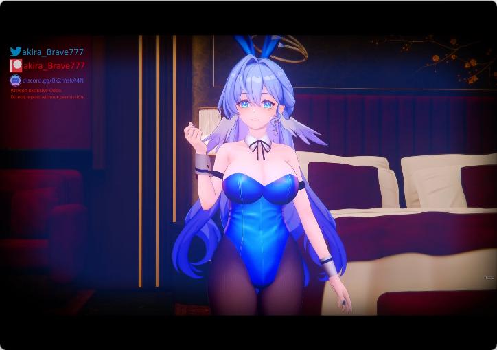 [崩铁同人/3D/无敌建模/新作/兔女郎/黑丝][akira_Brave777]知更鸟重制版[878MB/百度/迅雷/UC]