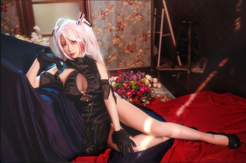 【夸克网盘】【套图】【EG79】樱落酱 - 欧根礼服 【12P-191MB】