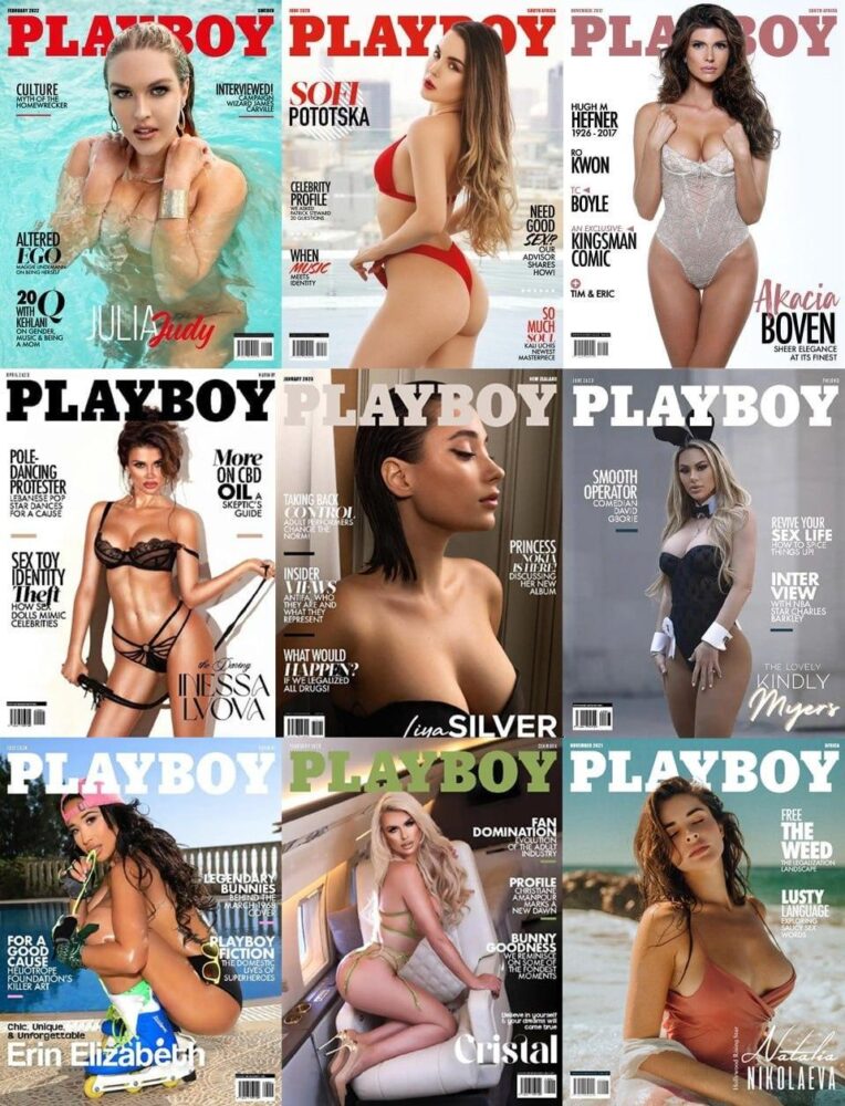 花花公子杂志《PLAYBOY》（2017-2024合集）PDF电子版 【性感火辣︱美女写真】 备好纸巾，爽翻 12.7G